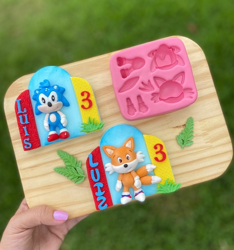 MS653 MOLDE DO SONIC 2 PERSONAGENS 0028