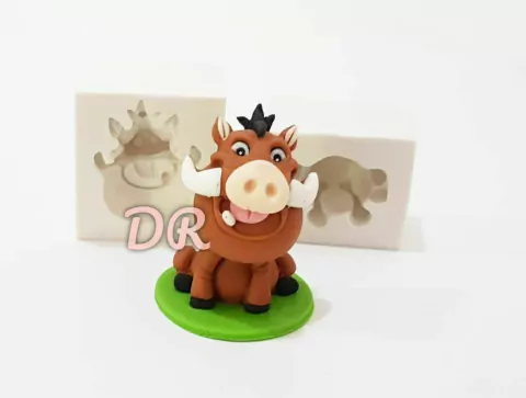 MS705 REI LEÃO PUMBA 3D 7CM