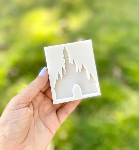 MS876 MOLDE DE SILICONE CASTELO DA DISNEY