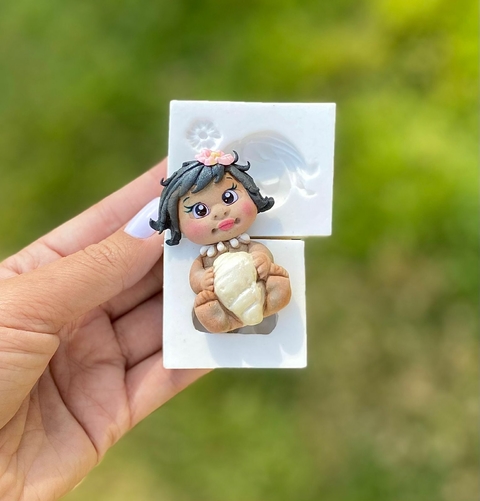 MS887 MOLDE DE SILICONE MOANA BABY 0015