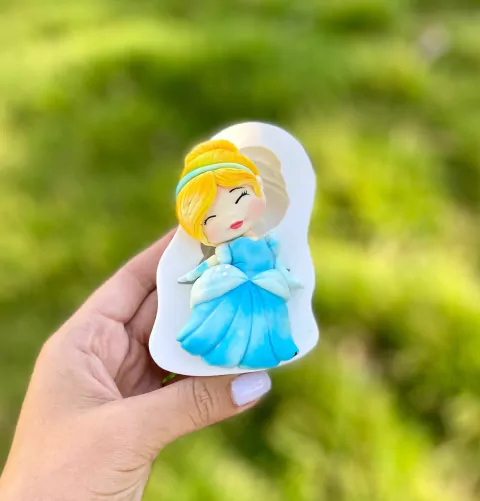 MS911 MOLDE DE SILICONE CINDERELLA 0025