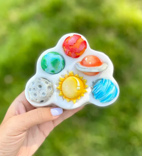 MS926 MOLDE DE SILICONE PLANETAS ASTRONAUTAS 0029