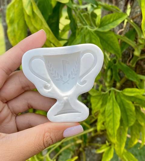 MS1037 MOLDE DE SILICONE TROFÉU FUTEBOL CARROS 0013