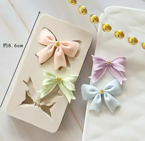 MS1118 MOLDE DE SILICONE LAÇOS DELICADOS 0014