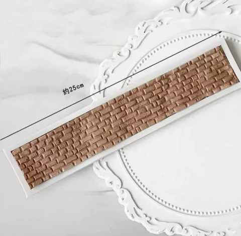 MS1115 MOLDE DE SILICONE MARCADOR TEXTURA TIJOLOS 0020