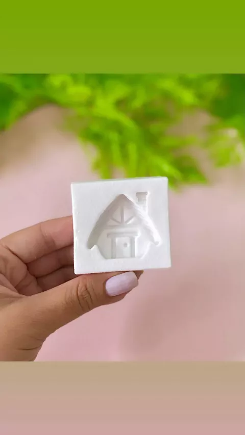 MS1102 MOLDE DE SILICONE CASA DA BRANCA DE NEVE 0012