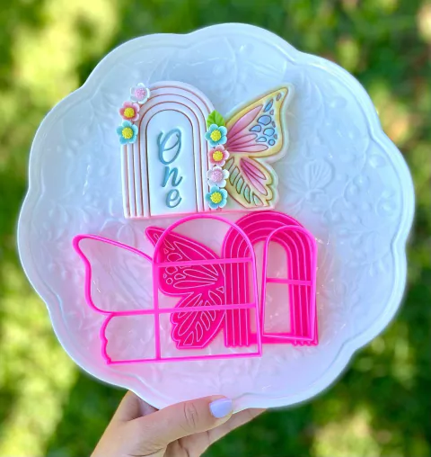 C480 CORTADOR PORTA BORBOLETA DE JARDIM 10X9CM 0024