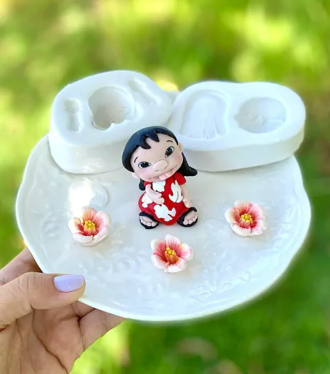 MS1127 MOLDE DE SILICONE LILO & STITCH 0045