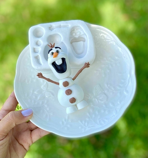 MS1130 MOLDE DE SILICONE OLAF FROZEN 0039