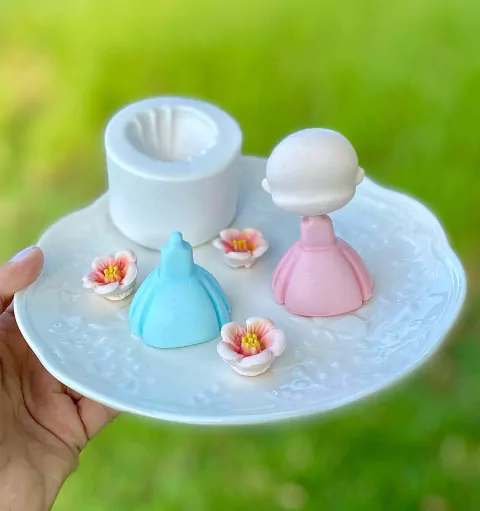 MS1132 MOLDE DE SILICONE VESTIDO UNIVERSAL