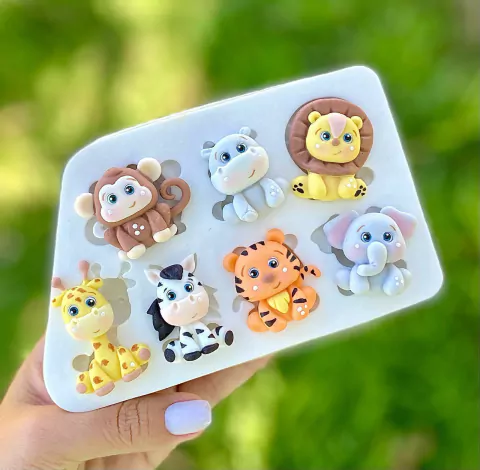 MS1147 ANIMAIS DO SAFARI PEQUENO 3,5CM 0059