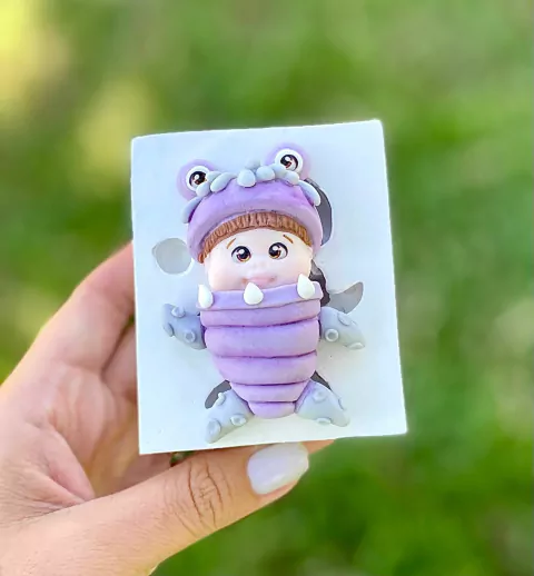 MS1170 BOO MONSTROS S/A COM FANTASIA 6,5CM 0028