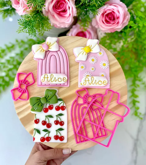 C502 PORTA COM LAÇO GRANDE 10CM