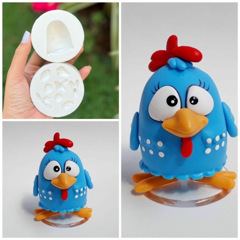 MS1220 GALINHA PINTADINHA 6X4CM