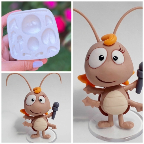 MS1221 BARATINHA DA GALINHA PINTADINHA 7X9CM