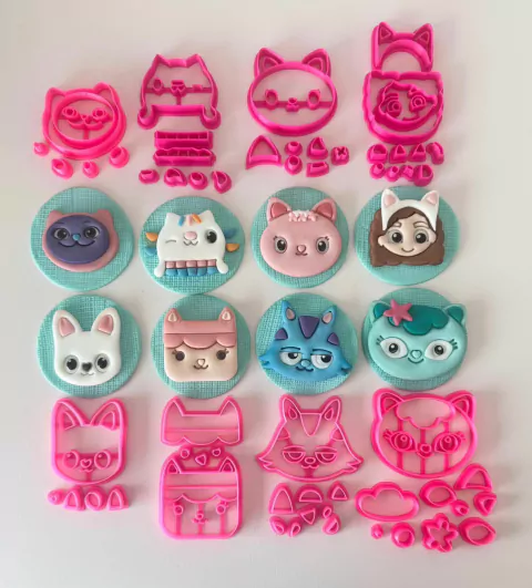 C545 KIT CORTADOR CASA MÁGICA DA GABI 00126