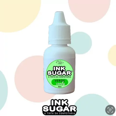 TINTA VERDE CANDY COMESTÍVEL 15ml