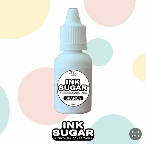 TINTA BRANCA COMESTÍVEL 15ml