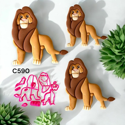 C590 MUFASA REI LEÃO 8,5CM