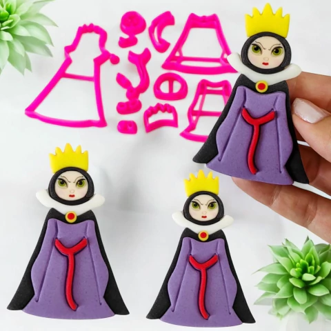 C582 MADRASTRA MÁ DA BRANCA DE NEVE 8CM 0022 - comprar online