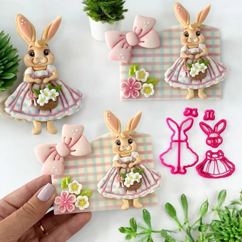 C609 COELHINHA MENINA 8CM 0016 - comprar online