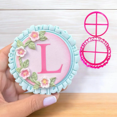 C621 MOLDURA REDONDA BABADO 9CM 0019 - comprar online