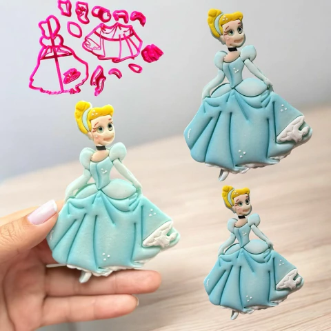 C623 CINDERELLA CORPO INTEIRO 10CM 0020 - comprar online