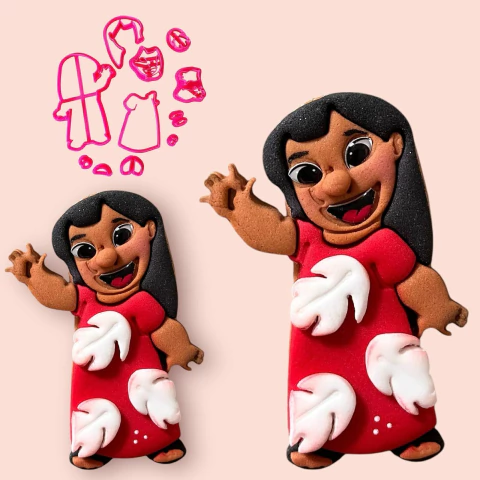 C626 MENINA LILO 8CM 0018