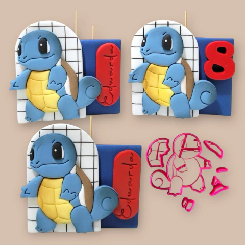 C635 SQUIRTLE POKEMON 8CM 0020
