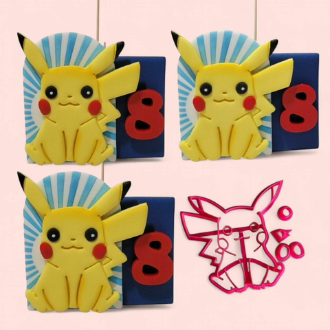 C637 PIKACHU POKEMON 8CM 0020 - comprar online