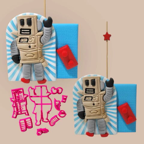 C667 ROBÔ ROBLOX 8CM 0021