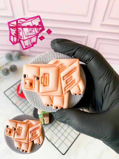 C704 MINECRAFT PORCO 6,5CM 0016 - buy online