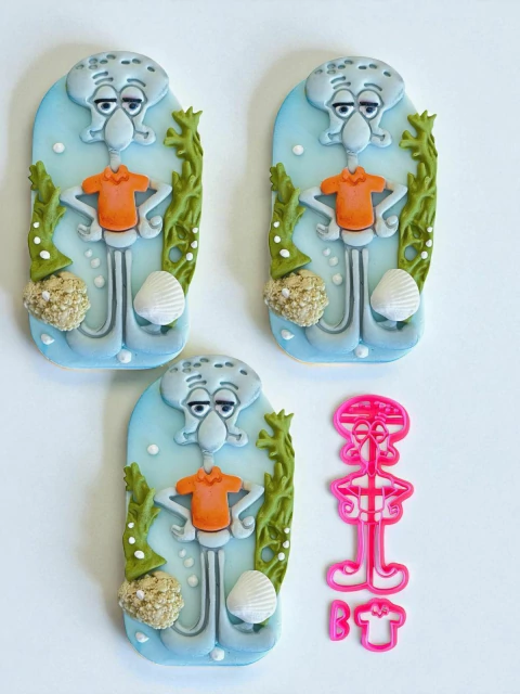 C771 LULA MOLUSCO DO BOB ESPONJA 9CM 0017 - comprar online