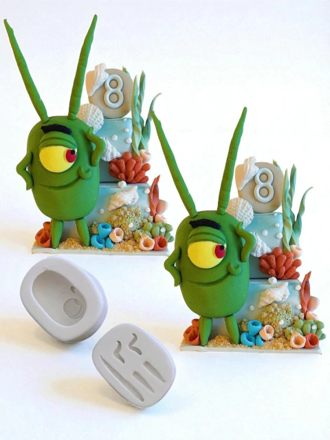 MS1358 PLÂNCTON DO BOB ESPONJA 7CM 0030