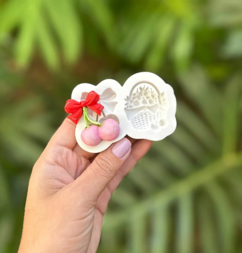 MS1393 APLIQUES CEREJA 4CM 0014