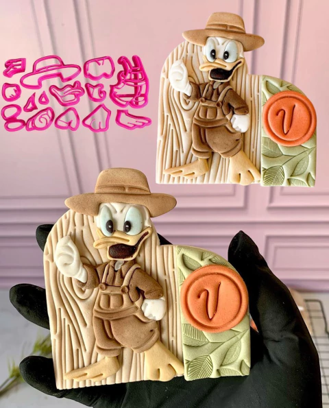 C773 PATO DONALD FAZENDEIRO 9CM 0019 - comprar online