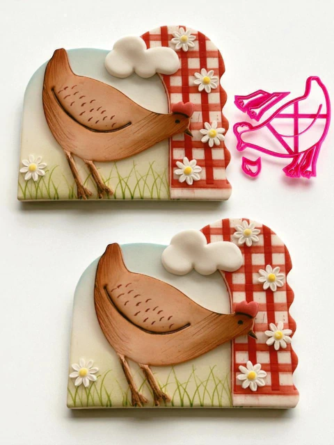 C794 GALINHA DA FAZENDINHA MINIMALISTA 7,5CM 0015