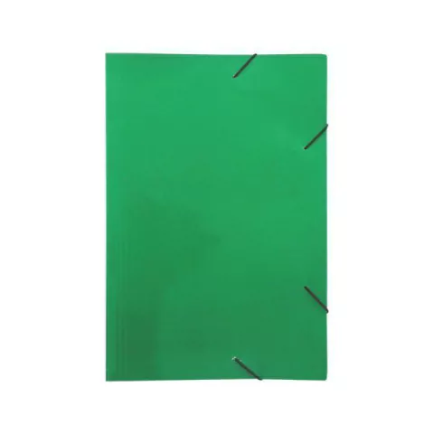 Pasta Com Aba Elástico De Papelão Verde,Azul,Vermelho, Polycart - comprar online