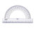 Transferidor 180º New Line Cristal Waleu - 1 unidade