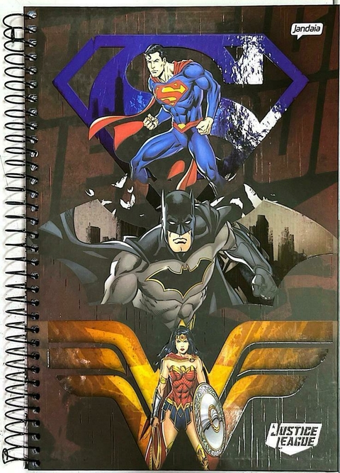 Caderno Universitário Liga da Justiça 80 Folhas | Jandaia