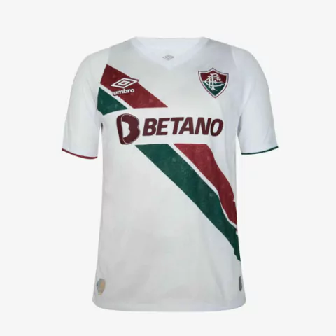 Camisa Fluminense Away 24/25 Torcedor Umbro Masculina - Branca