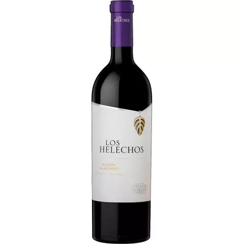 Vinho tto. Los Helechos uva Malbec de Malbecs