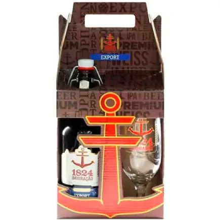 Kit Cerveja Imigrai§i£o Export 500ml + Tai§a