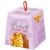 Embalagem do Panettone Bali Il Clássico 700g, com design em lilás e detalhes de neve, destacando o logo Bauli.