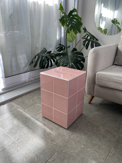 CUBO ALTO ROSA BRITNEY - comprar online