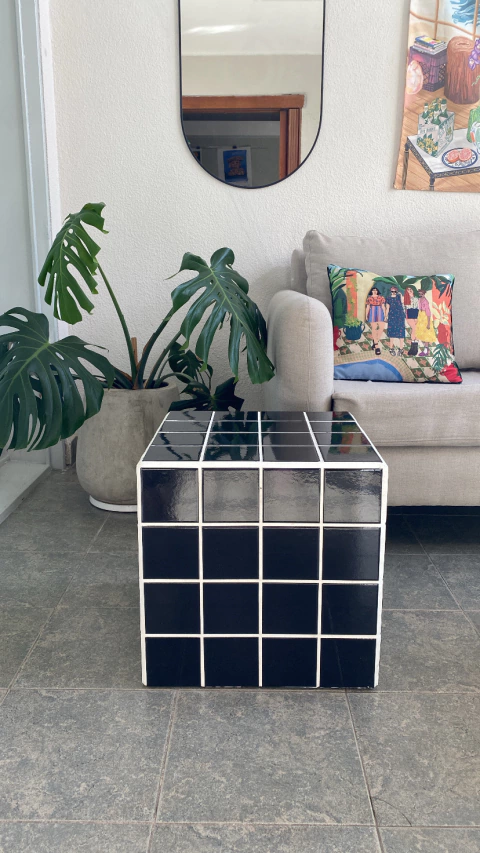 OUTLET! - CUBO NEGRO/WHITE