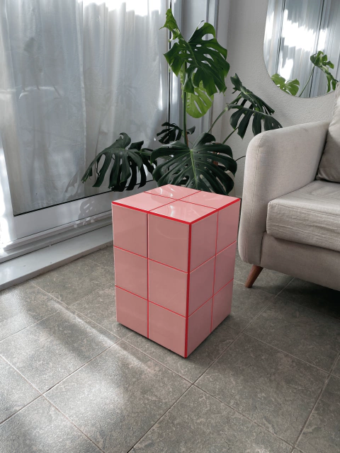 CUBO ALTO ROSA +ROJO - comprar online