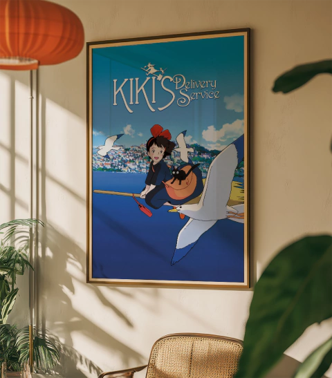 CUADRO MIYAZAKI KIKIS - comprar online