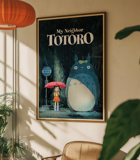 CUADRO MIYAZAKI TOTORO - comprar online