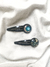 • PAR DE HAIR-CLIPS • MOONRISE •